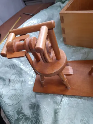 Set per cucito in legno