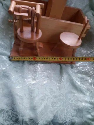 Set per cucito in legno