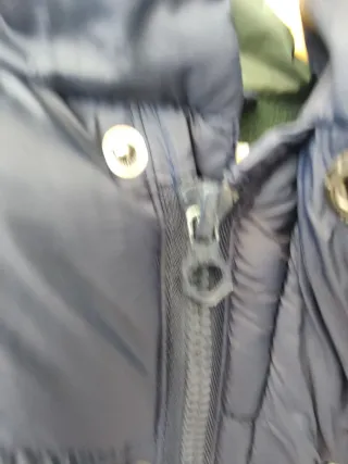 Abrigo Zara acolchado azul marino 18-24m