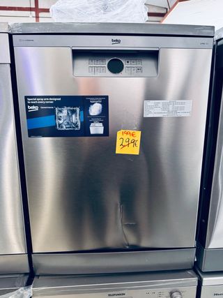 229.Lavavajillas Beko Inox Ancho 60 Nuevo Tara