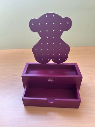 Joyero Oso Tous Morado Original