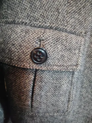 Chaqueta Massimo Dutti Marrón/Gris