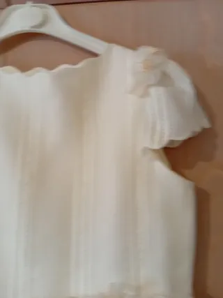 Vestido de Comunión Niña Blanco