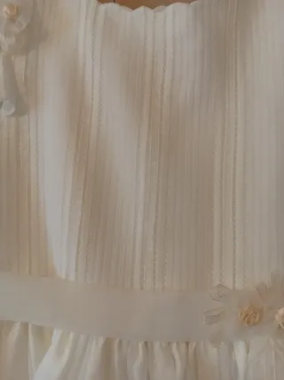 Vestido de Comunión Niña Blanco