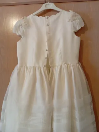 Vestido de Comunión Niña Blanco