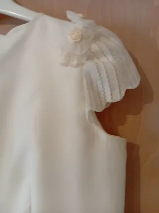 Vestido de Comunión Niña Blanco