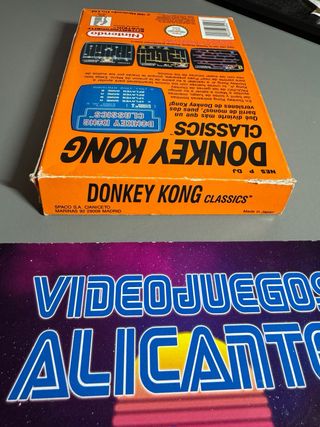 Donkey Kong Classics NES PAL ESP Nintendo