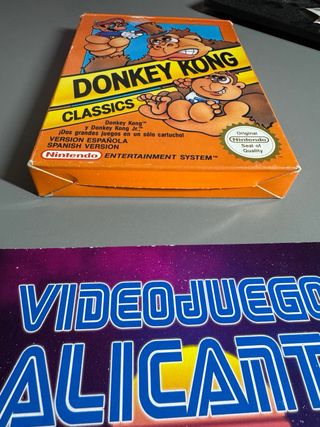 Donkey Kong Classics NES PAL ESP Nintendo