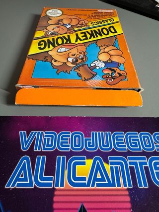 Donkey Kong Classics NES PAL ESP Nintendo
