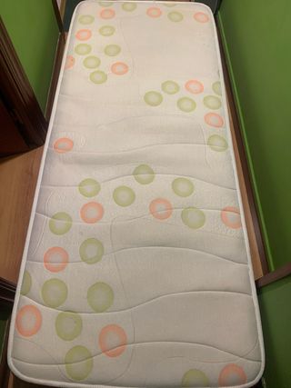 Cama nido 80x190 con 2 somieres y colchón