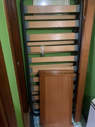 Cama nido 80x190 con 2 somieres y colchón