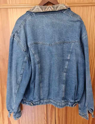 Cazadora vaquera vintage marca Biscote (Paris)