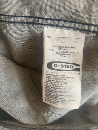 Camisa vaquera gris