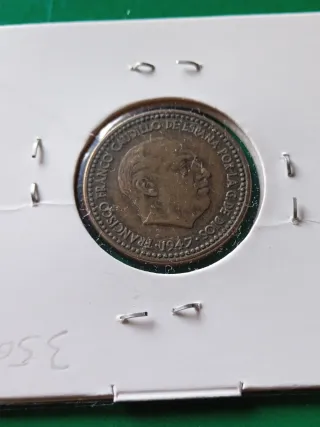 Una peseta 1947-52 estado español