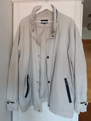 Gabardina gris Hombre T-3XL