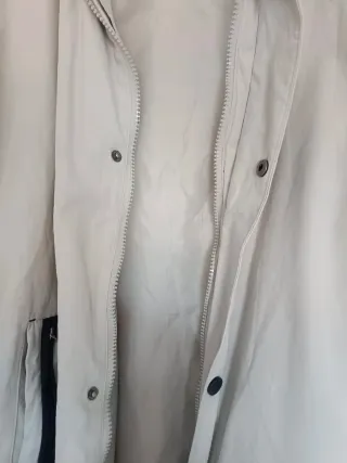 Gabardina gris Hombre T-3XL