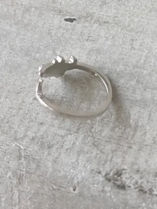 Anello regolabile con elefante