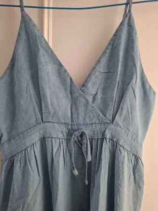 Vestido vaquero midi azul