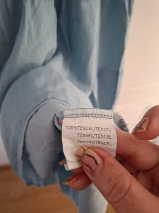 Vestido vaquero midi azul