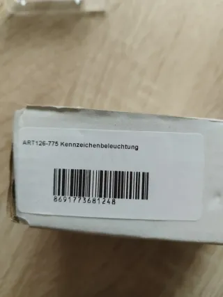 Luces LED matrícula Audi A3 A4 A6 Q7