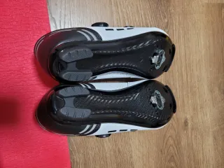 Zapatillas Ciclismo Carretera/MTB Blancas