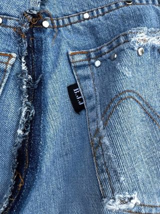 Gonna Maxi Jeans Patchwork B.J.J.