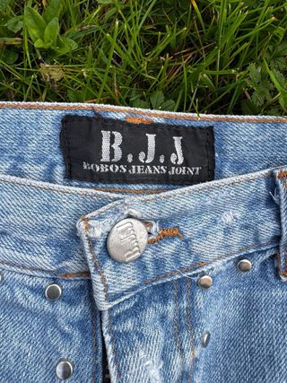 Gonna Maxi Jeans Patchwork B.J.J.