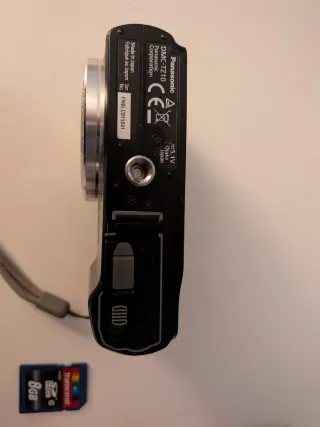 Panasonic Lumix DMC TZ10 Cámara Digital Negra