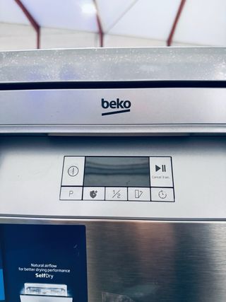 231.Lavavajillas Beko Inox Ancho 60 Nuevo Tara