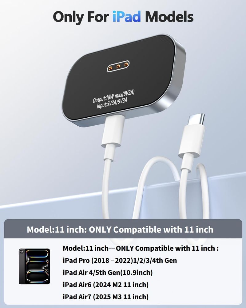 Cargador Magnético iPad Pro 11 NUEVO afbeelding 4