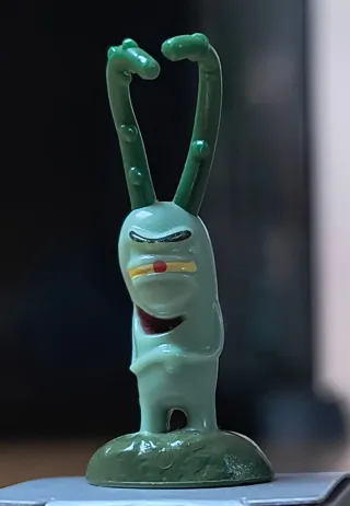 Figurita Plankton Bob Esponja Plástico