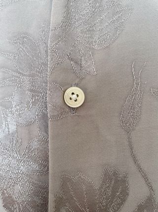 Camicia David Nanan Beige/Argento