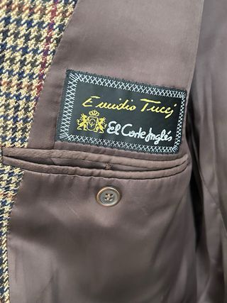 Americana lana y cashmere hombre