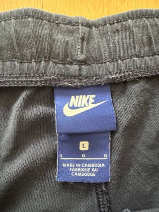 Pantalón chándal Nike algodón jogger azul L