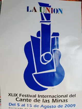 Carteles Cante Minas La Unión 2009.2011.2012.