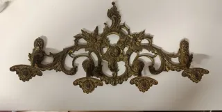 Perchero Bronce Vintage