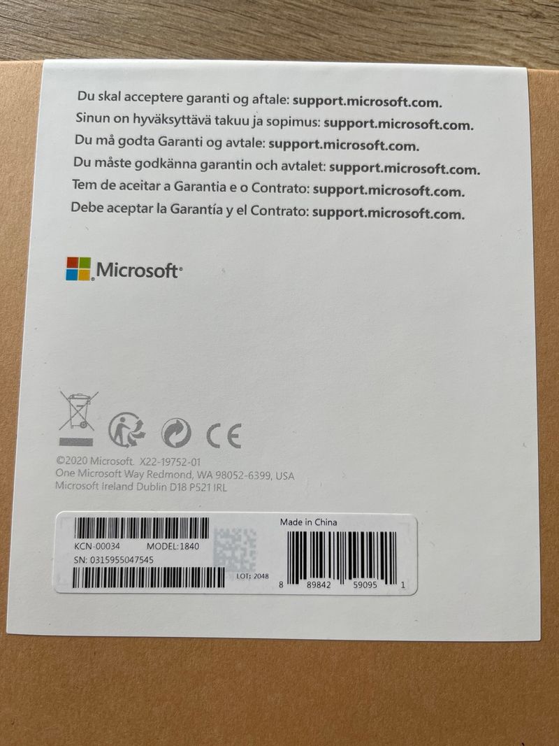 Funda Teclado Microsoft Surface Go afbeelding 4