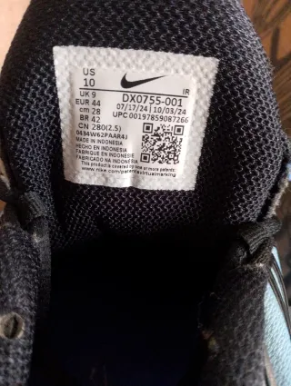 Nike TN Originales Azul y Negro