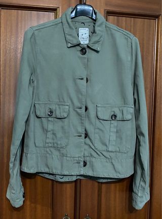 Chaqueta 17&CO verde militar Talla M