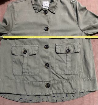 Chaqueta 17&CO verde militar Talla M