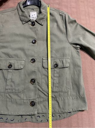 Chaqueta 17&CO verde militar Talla M