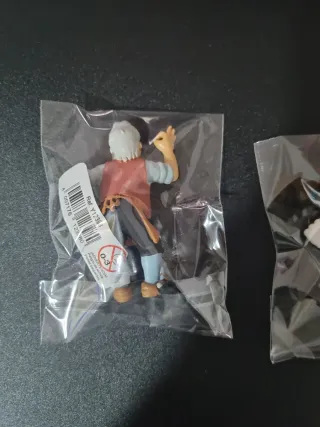 Figuras PVC Pinocho y Gepetto con figaro (Lote 2)