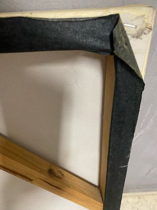 Cuadro Lienzo Flores Beige , Marrón y rojo