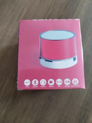 Mini Altavoz Bluetooth Vliancos Rojo