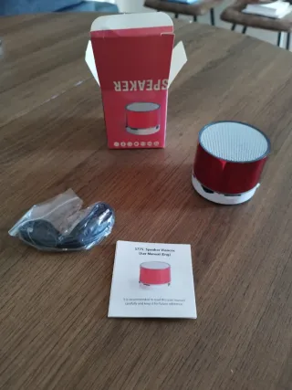 Mini Altavoz Bluetooth Vliancos Rojo