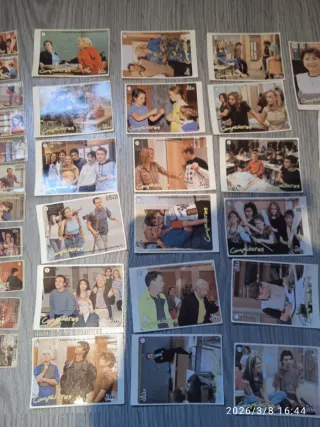Lote cromos y pegatinas Compañeros