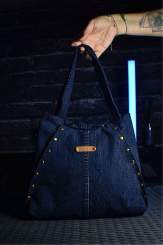 Bolso vaquero hecho a mano