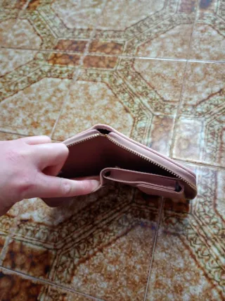 Cartera de mujer rosa