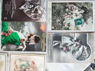 Lote 14 postales antiguas