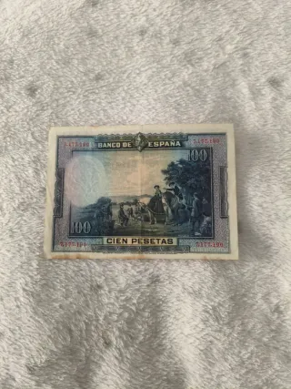 Billete 100 Pesetas Banco de España 1928
